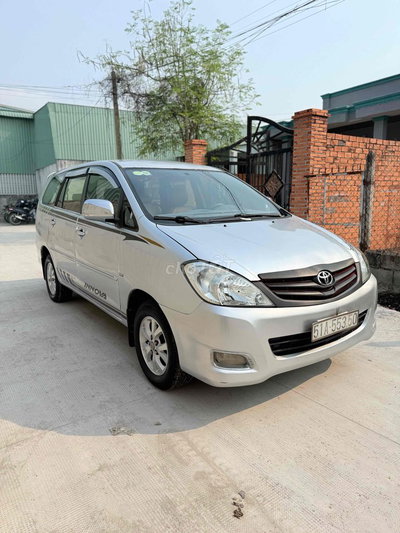 Toyota Innova J 2007 Full G Bạc