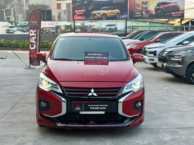 Attrage CVT 2022 Đỏ 39.000 km, Xe Gia Đình Rất đẹp