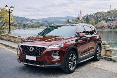 Hyundai SantaFe Premium 2021 Đỏ