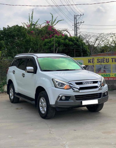 Isuzu Mu-x 2019 Trắng Số Sàn Máy dầu