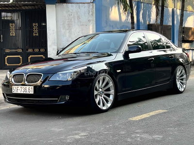 BMW 530i E60 LCI 2008 Đen