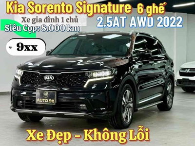 🚘Kia Sorento 2022 Signature 2.5AT AWD - Như Xe Mới