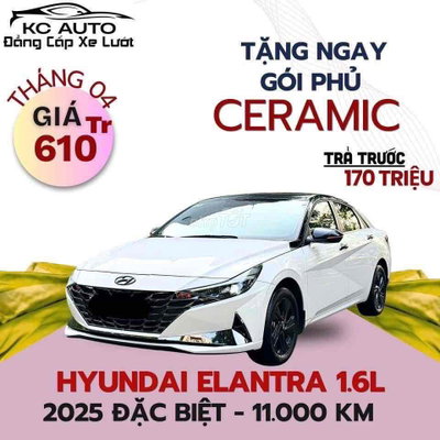 Hyundai Elantra 2025 Đặc biệt Trắng