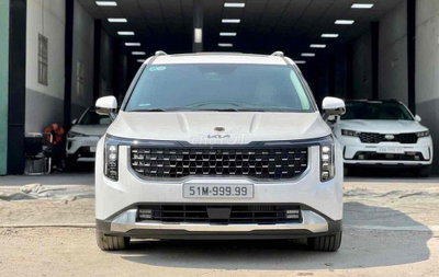 Kia Carnival 2024 Sig 12000 km Trắng
