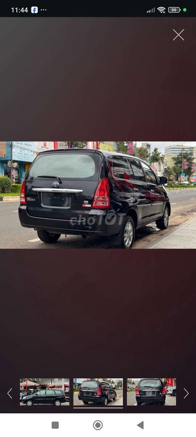 Toyota Innova 8 chỗ màu Đen