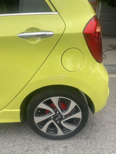 KIA Morning 2016 1.2 Vàng chanh 80000 km