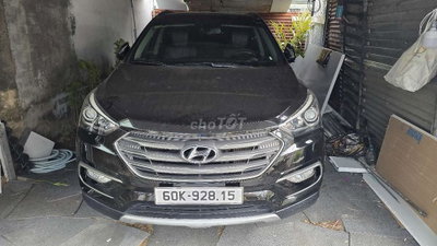 Hyundai SantaFe 2017 Đen Tự động