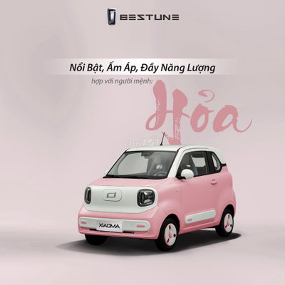 Xe điện Bestune Xiaoma Hồng
