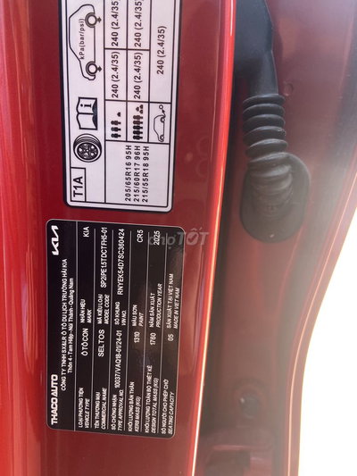 KIA Seltos 2025 1.5 Turbo SX Đỏ 12000 km
