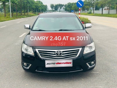 Toyota Camry 2011 2.4G AT Đen