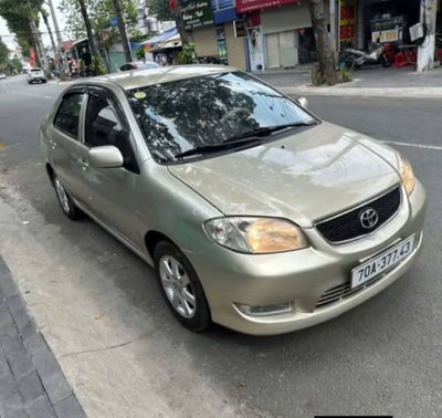 Toyota Vios 2003 Số sàn Vàng cát