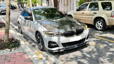 BMW 330i Msport 2021 Bạc 5 vạn km