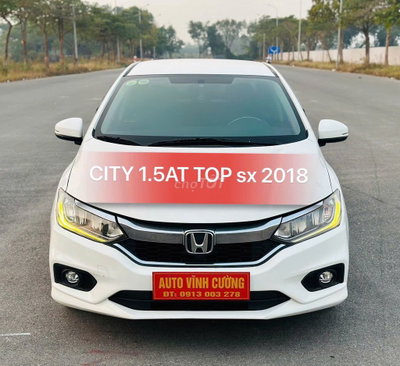 Honda City 2018 1.5AT TOP Trắng
