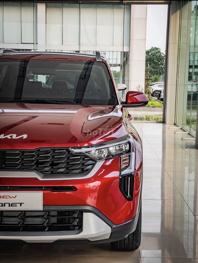 KIA Sonet Đỏ Gầm cao
