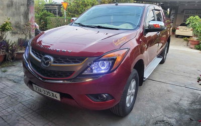 Mazda BT50 2014 2 cầu Đỏ