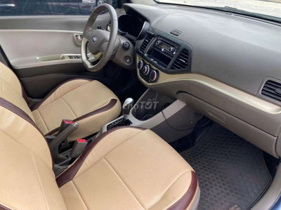 Kia Morning 2016 màu Xanh
