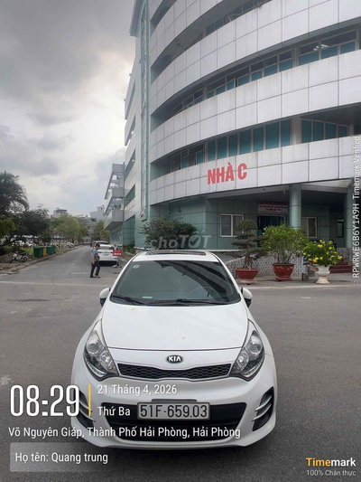 KIA RIO 2015 Trắng