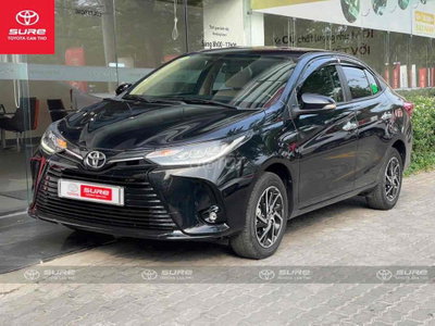 Toyota Vios G CVT 2021 Đen 31.000 km siêu đẹp