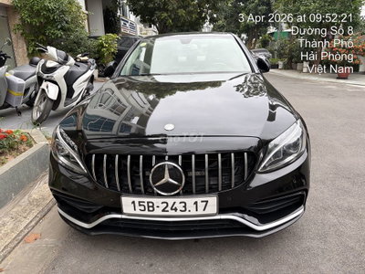 Mercedes C200 2015 lăn bánh 2016 nhiều đồ chơi