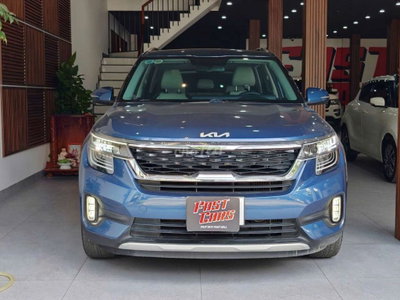 Kia Seltos 2022 Premium 1.4Turbo, màu xanh,5v3km