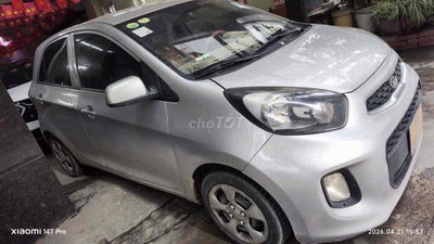 Kia Morning 2015 4Máy 1.25, màu Bạc,Ko lỗi