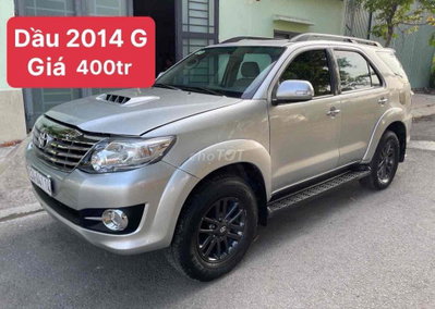 Toyota Fortuner 2014 G 500k km Bạc