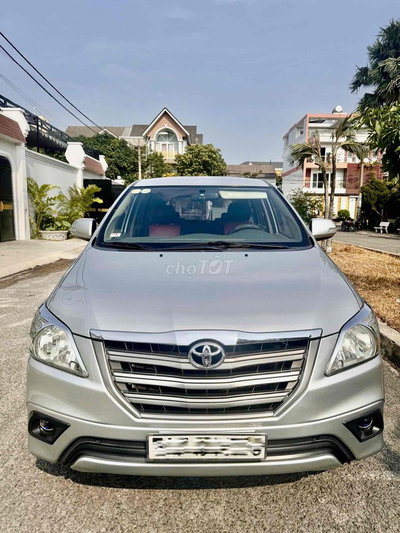 BÁN INNOVA E 2016, MÀU BẠC, 7 CHỖ, SỐ SÀN.