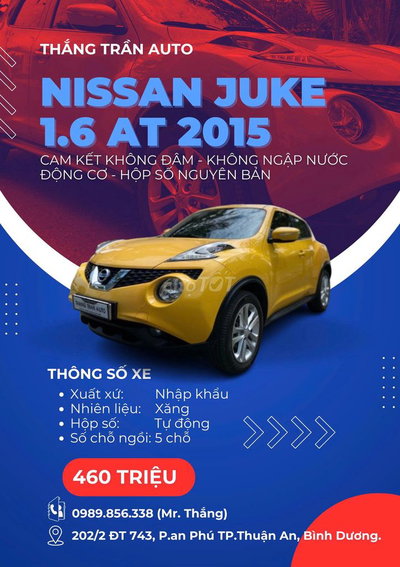 Nissan Juke 2015 - 57000 km