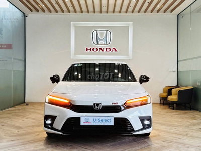Civic RS 2023 Trắng 21.000 km.Honda Chính Hãng Bán