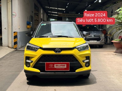 Toyota Raize 2024 Vàng đen 5.800 km