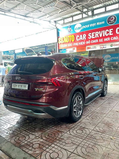 Hyundai Santa Fe 2021 Đỏ 40700 km