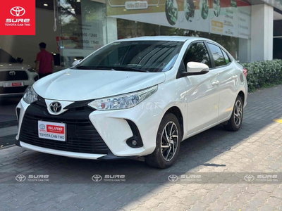 Toyota Vios E 2021 Trắng số tự động