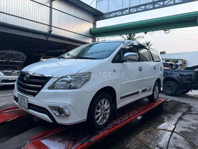 Toyota Innova 2014 Trắng Bản đủ