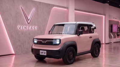 VinFast VF3 Hồng tím