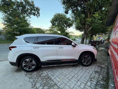 Hyundai Santafe 2021 Xăng 72.000 km Trắng