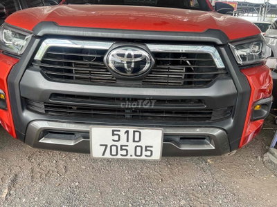 Toyota Hilux 2021 Adventure 4x4 Đỏ 78241 km