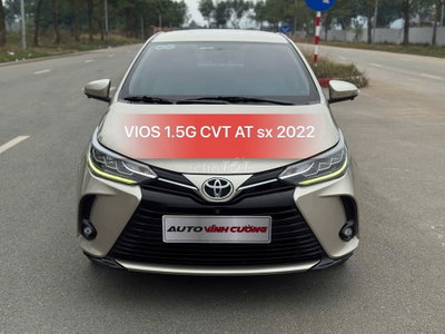 Toyota Vios 2022 1.5G CVT Vàng cát