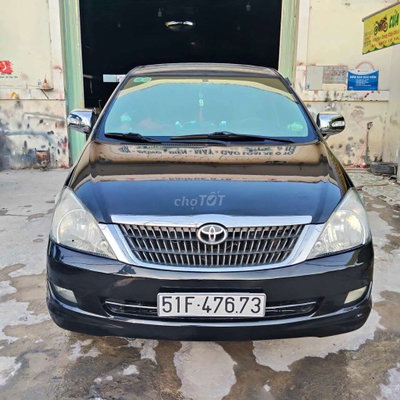Toyota Innova 2007 G Đen