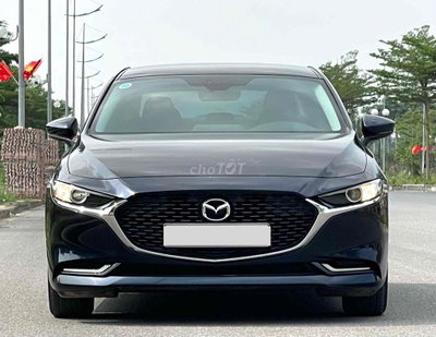 Mazda 3 Deluxe 1.5 AT màu xanh Navi sản xuất 2023