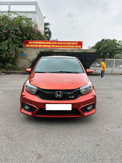 Honda Brio màu Đỏ cam