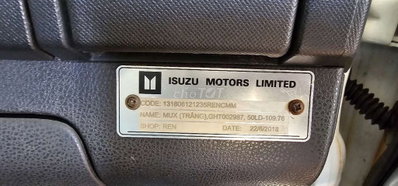 Isuzu MUX 2017 Trắng