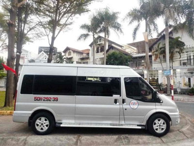 Ford Transit 2014 Bạc 16 chỗ