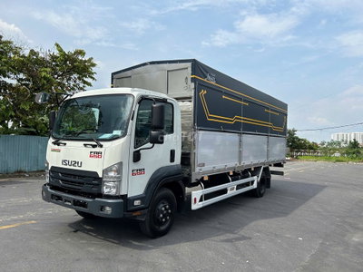 XE TẢI ISUZU FRR90N MUI BAT BỬNG NHÔM CAO CẤP