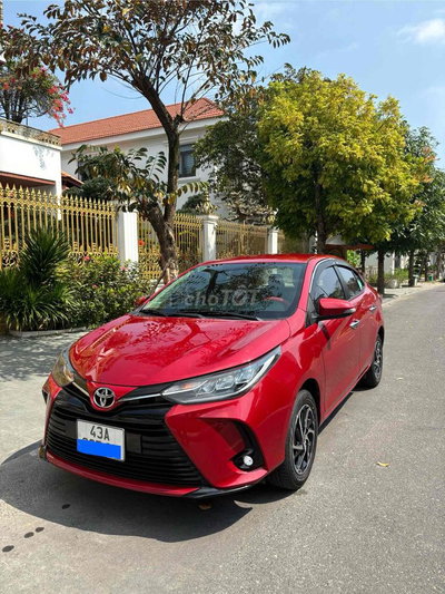 Toyota Vios 2021 1.5 bản G Đỏ