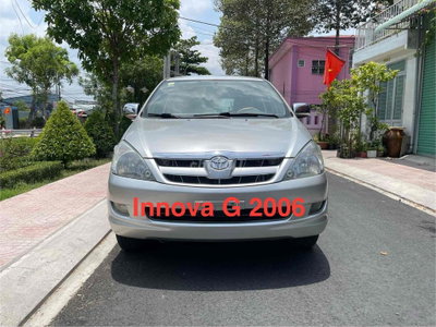 Toyota Innova G 2006 Số sàn Bạc