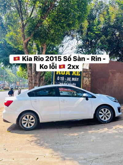 Kia Rio 2015 Số sàn Trắng