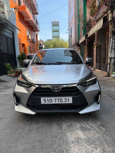 Toyota Wigo 2023 tự động mẫu mới màu Bạc 25000 km