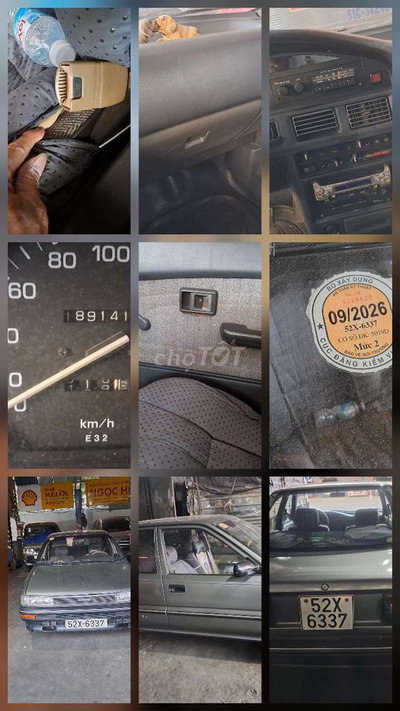 Toyota 1985 Xám 189141 km