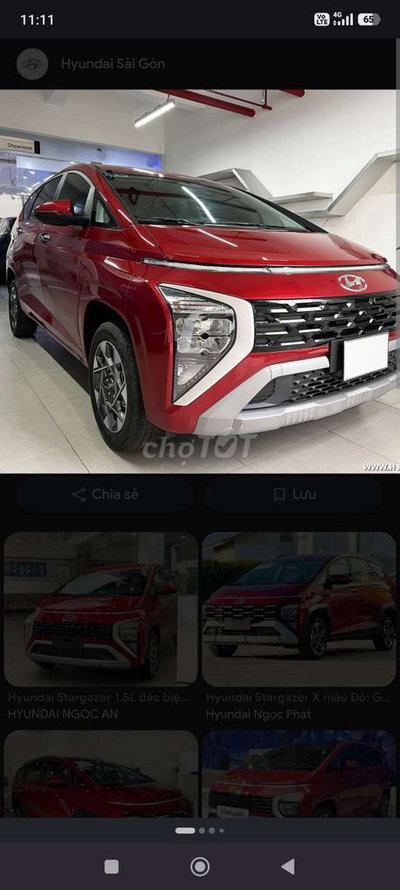 Hyundai Stargazer 2022 Đỏ 96258 km