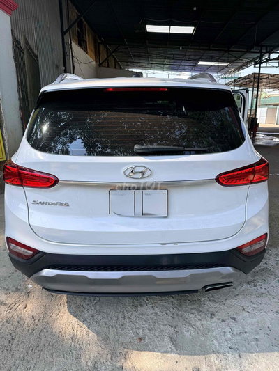 Hyundai Santafe 2020 Xăng Trắng